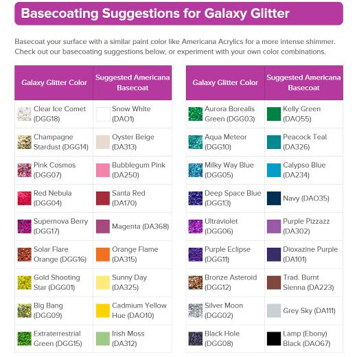 DecoArt® Galaxy Glitter™ Acrylic Paint Value Pack