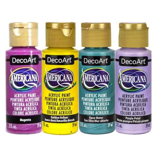 DecoArt Americana Acrylic Paints Value Pack 4pcs In The Groove