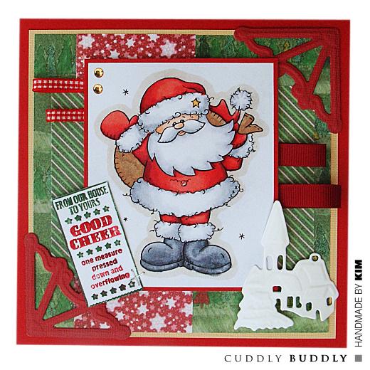 Kim's Digital Stamp - It's Santa! | Buddly Crafts