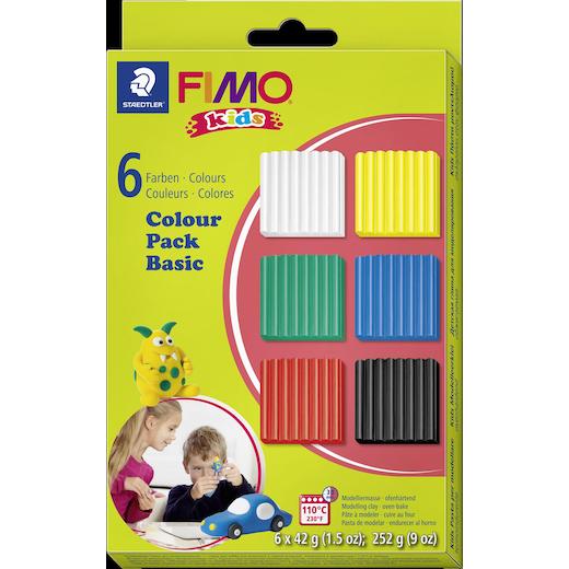 FIMO Kids Form & Play Clay Pack 6pcs - Picture 2 of 5