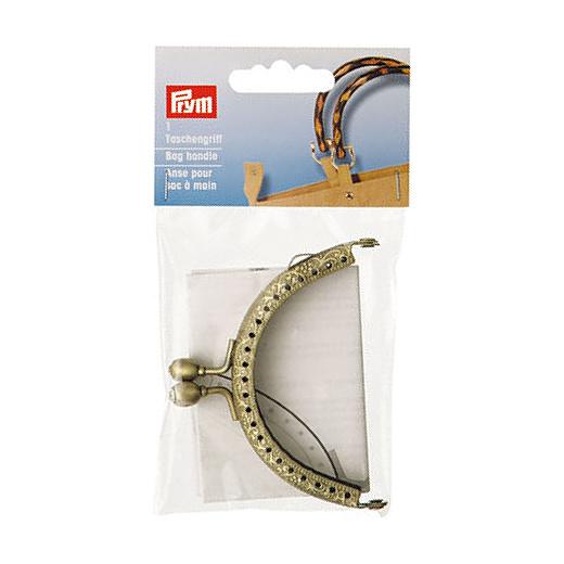 Prym Bag Fastening 85mm Lorena Antique Brass 615170 Buddly Crafts