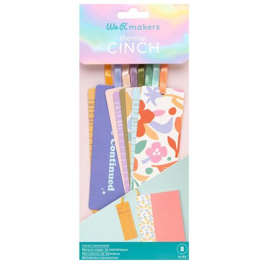 We R Makers • Thermal Cinch Bookmarks Charms 6pieces