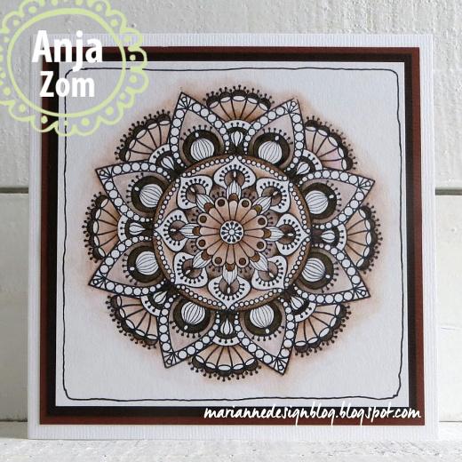 Marianne Design Clear Stamps Set Mandala CS0988 Buddly Crafts