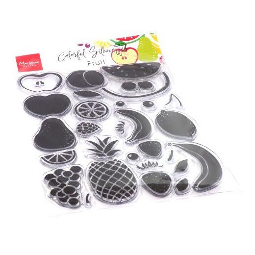 Marianne Design Clear Stamps, Confine, Paesaggio Invernale, per Progetti Creativi con i Timbri, 20 x 9 x 0,5 cm