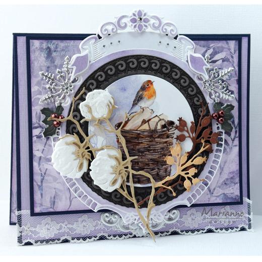 Marianne Design Creatables Cutting Dies - Petra's Winter Circle LR0627 ...