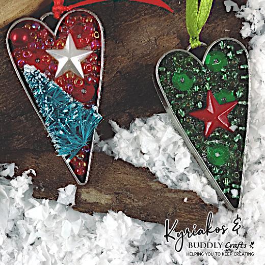 8pcs Christmas Mix C1 Buddly Crafts Enamel Charms