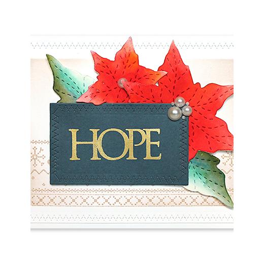 Feuilles Adhésives Penny Black - 2 Feuilles Brillantes Noires 5x7 - Modèle Xmas Classics