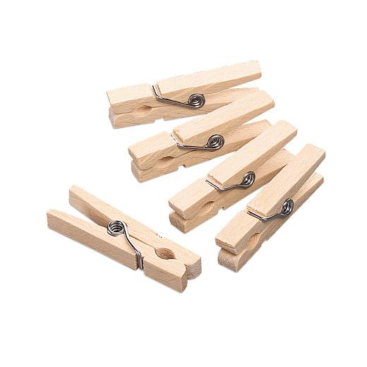 Knorr Prandell 45mm x 7mm Mini Wooden Clothes Pegs - 100pcs