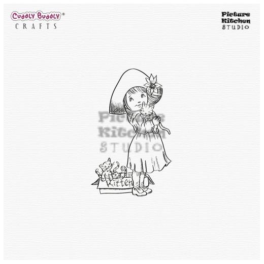 Picture Kitchen Studio Digital Stamp My Purrfect Friend Buddly