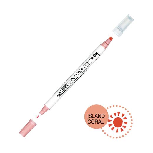 Penna pennarello Kuretake ZIG Clean Color Dot doppia punta - Foto 62 di 73