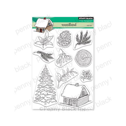 Penny Black Clear Stamps Woodland 31019 Buddly Crafts