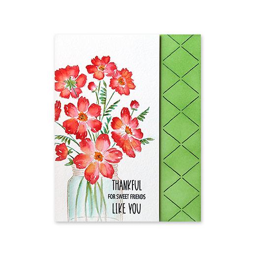 2 Tampons Penny Black Border Bliss 15-010 - Motifs Bâton Et Feuilles
