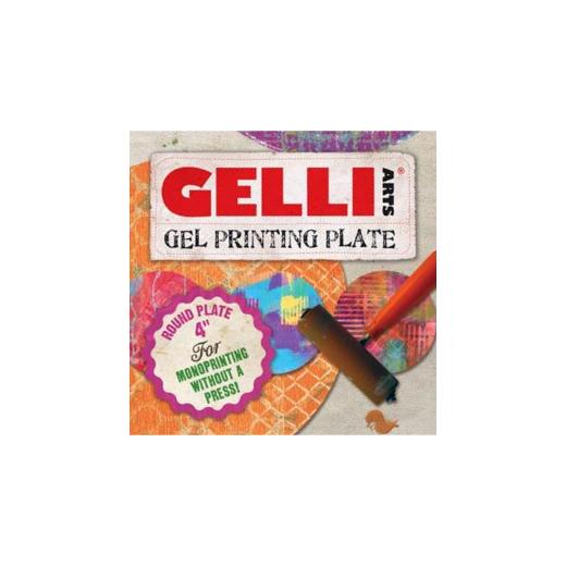 Gelli Arts Gel ronda placa de impresión