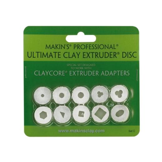 Makin's Clay Extruder Discs Set C Buddly Crafts