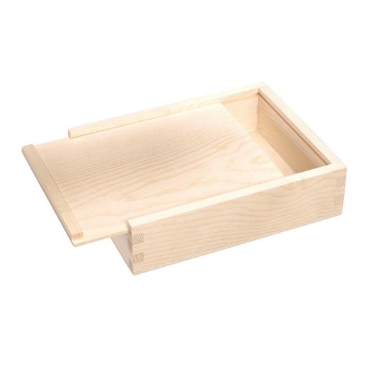 Wooden slide deals box