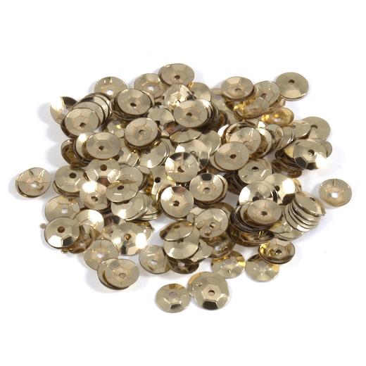 Borten 5 mm schalenförmige Pailletten