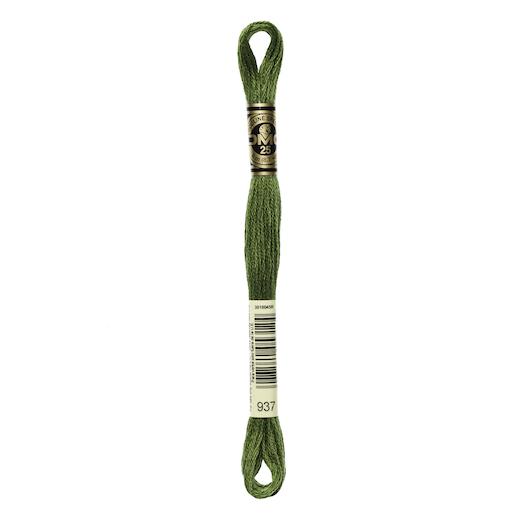 DMC Mouliné Stranded Cotton Embroidery Thread - Greens - Picture 49 of 63