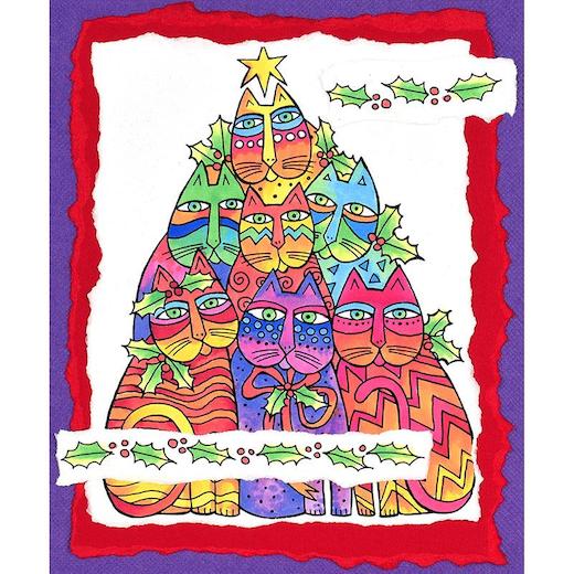 Flower Bouquet LBCR007 Stampendous Laurel Burch Cling Stamp