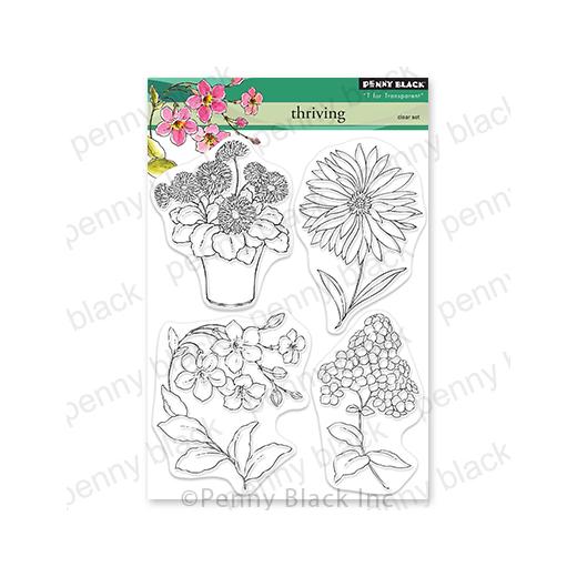 Penny Black Clear Stamps Thriving 30811 Buddly Crafts