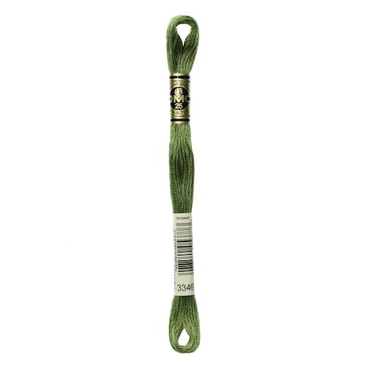 DMC Mouliné Stranded Cotton Embroidery Thread - Greens - Picture 7 of 63