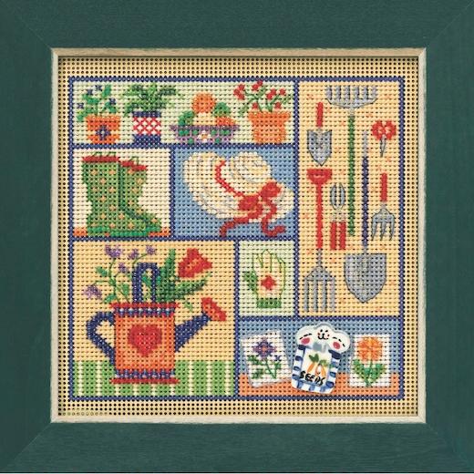 Mill Hill® Chicks Hotel Buttons & Beads Counted Cross Stitch Kit