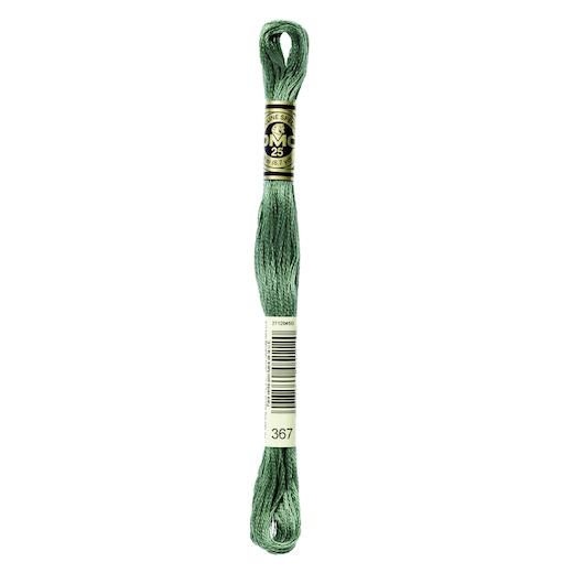 DMC Mouliné Stranded Cotton Embroidery Thread - Greens - Picture 9 of 63