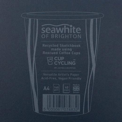 Seawhite 140gsm CupCycling™ Recycled Sketchbook 40 Pages - Picture 6 of 14