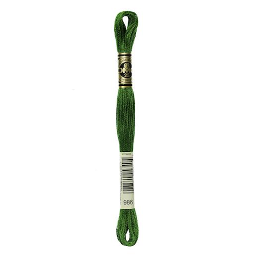 DMC Mouliné Stranded Cotton Embroidery Thread - Greens - Picture 57 of 63
