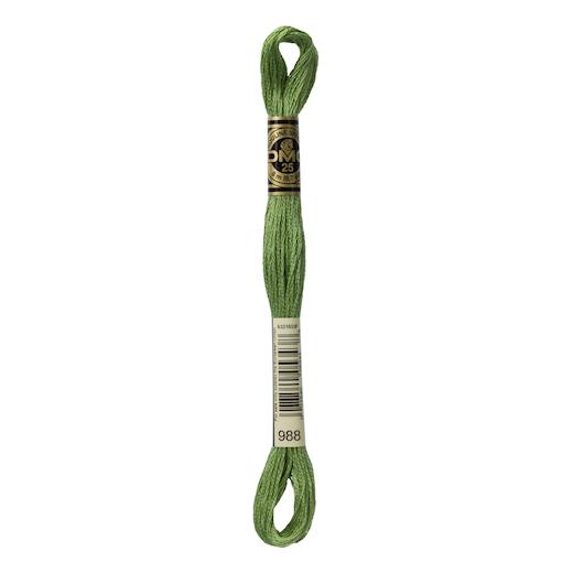 DMC Mouliné Stranded Cotton Embroidery Thread - Greens - Picture 59 of 63