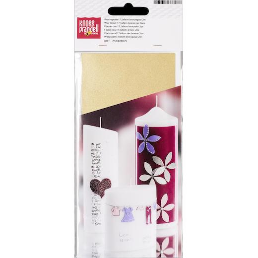 Knorr Prandell Candle Decorating Wax Sheet 175mm x 80mm 2pcs - Picture 32 of 39
