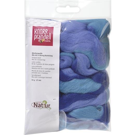Knorr Prandell German Sheep Wool Roving 50g - Picture 6 of 31