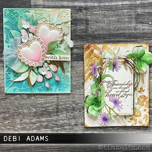 Sizzix 3D Texture Fades Embossing Folder By Tim Holtz