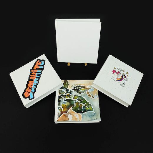 Seawhite 140gsm Square & Chunky White Hardback Sketchbook 190 Pages - Picture 5 of 5