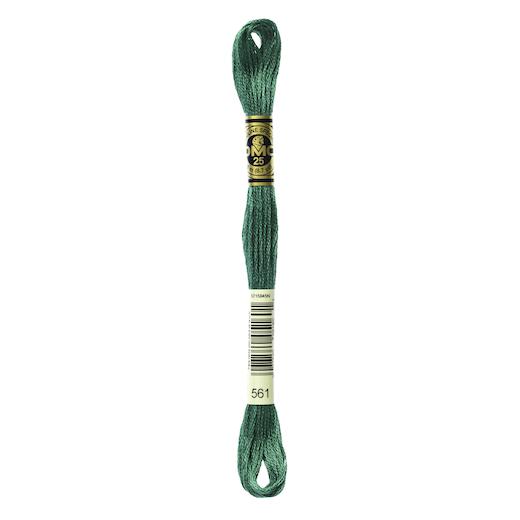 DMC Mouliné Stranded Cotton Embroidery Thread - Greens - Picture 24 of 63