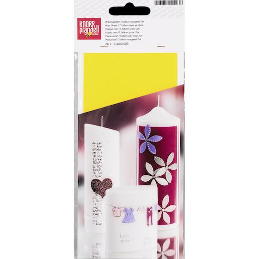 Knorr Prandell Candle Decorating Wax Sheet 175mm x 80mm 2pcs - Picture 9 of 39