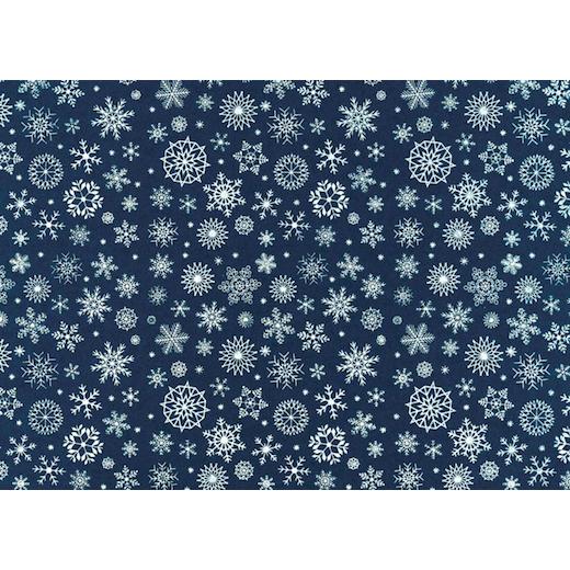 Stafil 30x40cmx1mm Snowflakes Printed Polyester Felt - Picture 4 of 7