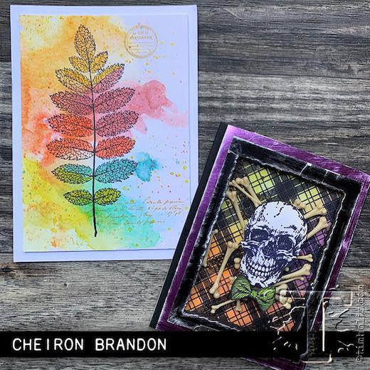 Tim Holtz Cling Rubber Stamps Pressed Foliage CMS376 Buddly Crafts
