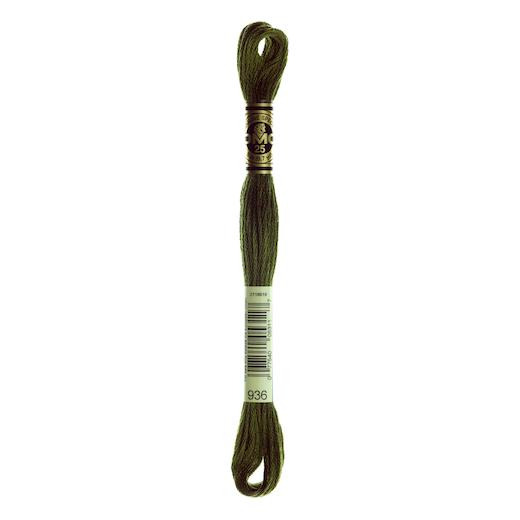 DMC Mouliné Stranded Cotton Embroidery Thread - Greens - Picture 48 of 63