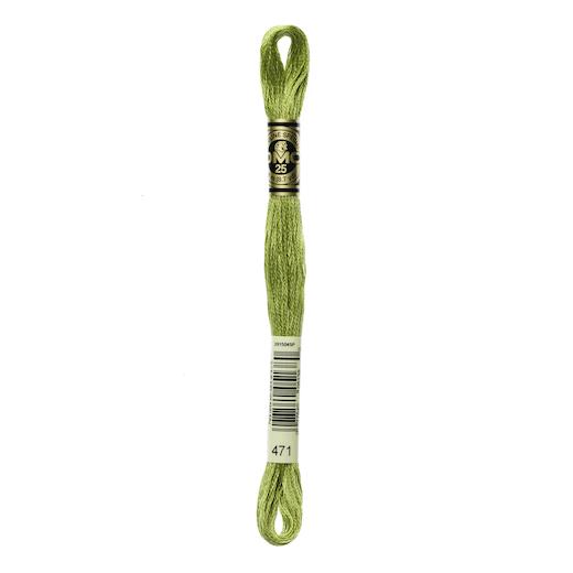 DMC Mouliné Stranded Cotton Embroidery Thread - Greens - Picture 22 of 63