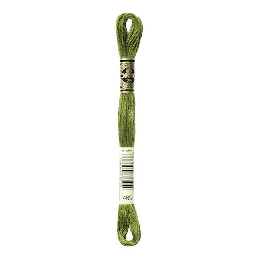 DMC Mouliné Stranded Cotton Embroidery Thread - Greens - Picture 20 of 63