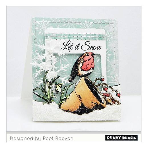 Penny Black Cling Rubber Stamps Pretty Perch 40427 Buddly Crafts