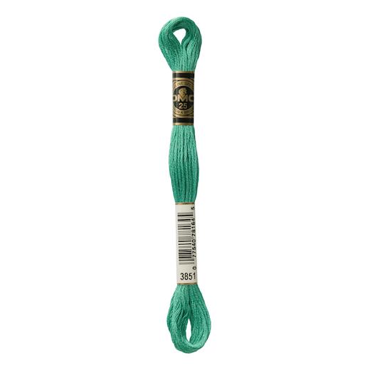 DMC Mouliné Stranded Cotton Embroidery Thread - Greens - Picture 19 of 63