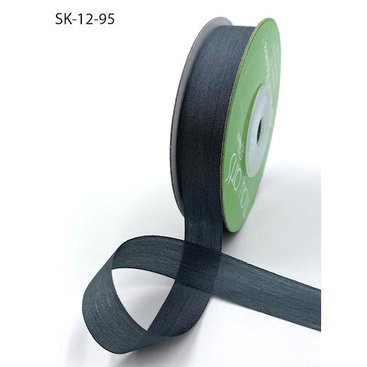 May Arts 12mm wide 100% Pure Silk Ribbon 1m - Picture 9 of 36