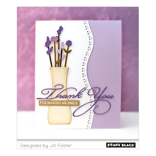 Penny Black Creative Dies - Tall Flowers 51-512 | Buddly Crafts