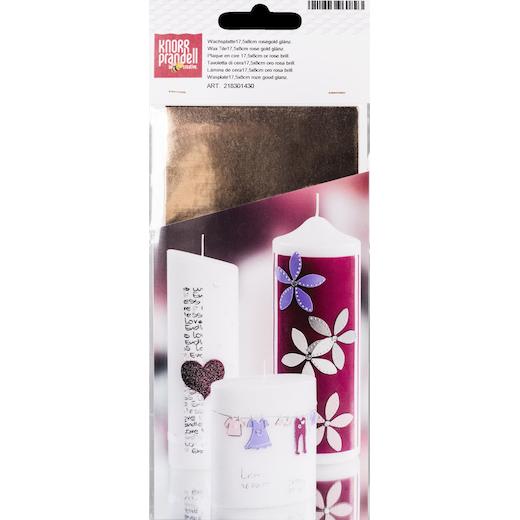 Knorr Prandell Candle Decorating Wax Sheet 175mm x 80mm 1pc - Picture 4 of 7