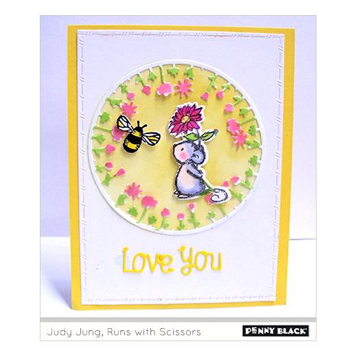 Penny Black Creative Dies - Flower Circle 51-505 | Buddly Crafts