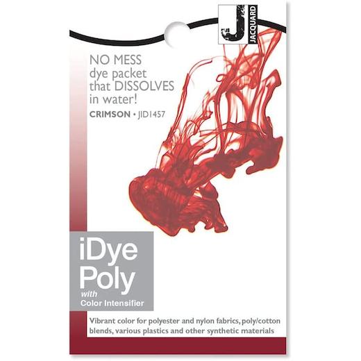 Jacquard iDye 207824 Poly Synthetic Fiber Fabric Dye Black