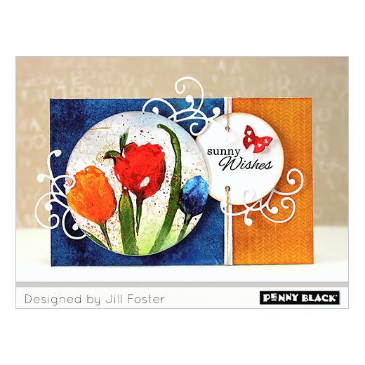 Penny Black Stickeroos Stickers Gentle Blooms 10230 Buddly Crafts