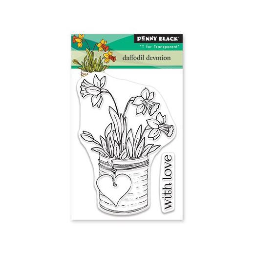 Penny Black Clear Stamps Daffodil Devotion 30694 Buddly Crafts