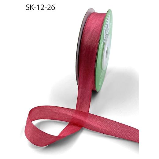 May Arts 12mm wide 100% Pure Silk Ribbon 1m - Picture 28 of 36